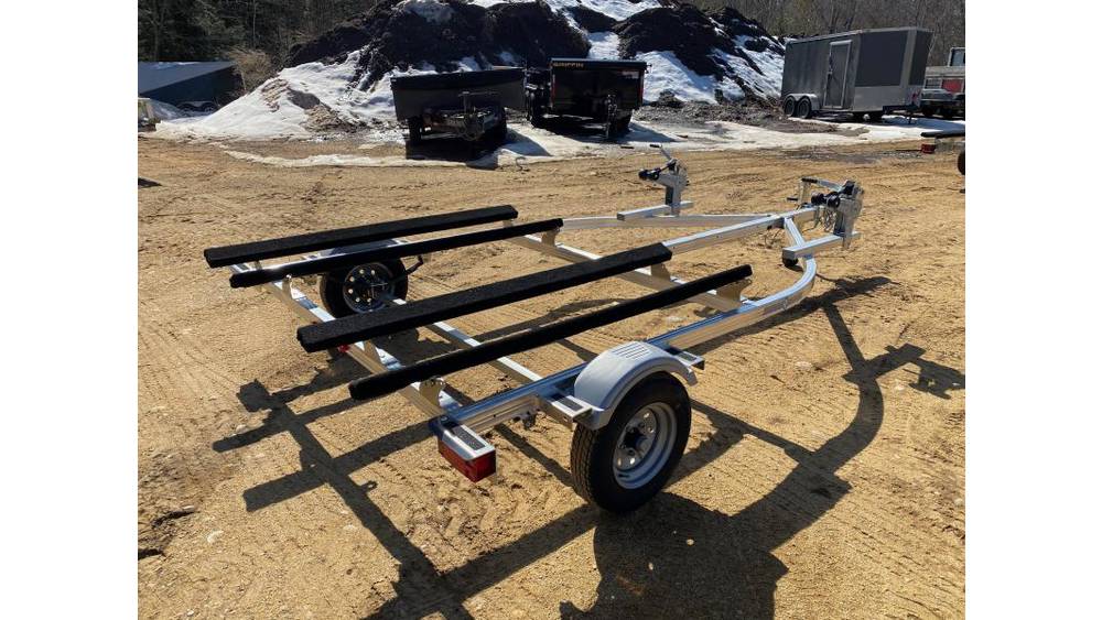 Shore Haven Aluminium-Remolque para 2 Wassermotorräder / Jetskis con teppichbezogenen Bunks (modelo 2025) – Image 5