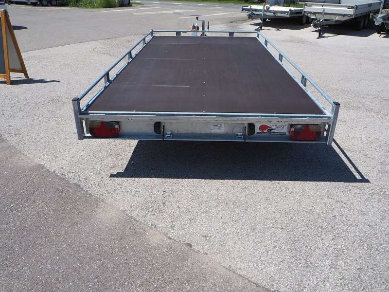 Eduard Multi-Transport-Hochlader 4020 GD KFZ, 2.700 kg, con Aluminium-Auffahrschienen, Ladefläche 2000 × 4060 × 100 mm, SW12175 – Image 4