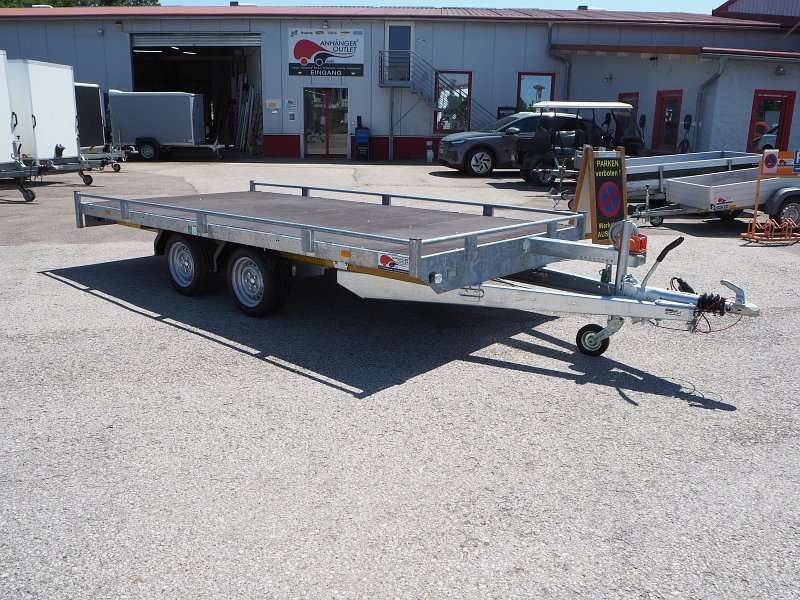 Eduard Multi-Transport-Hochlader 4020 GD KFZ, 2.700 kg, con Aluminium-Auffahrschienen, Ladefläche 2000 × 4060 × 100 mm, SW12175 – Image 5
